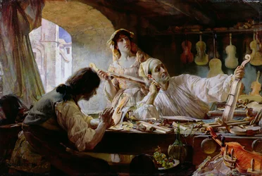 Antonio Stradivari, 1893 (panel)